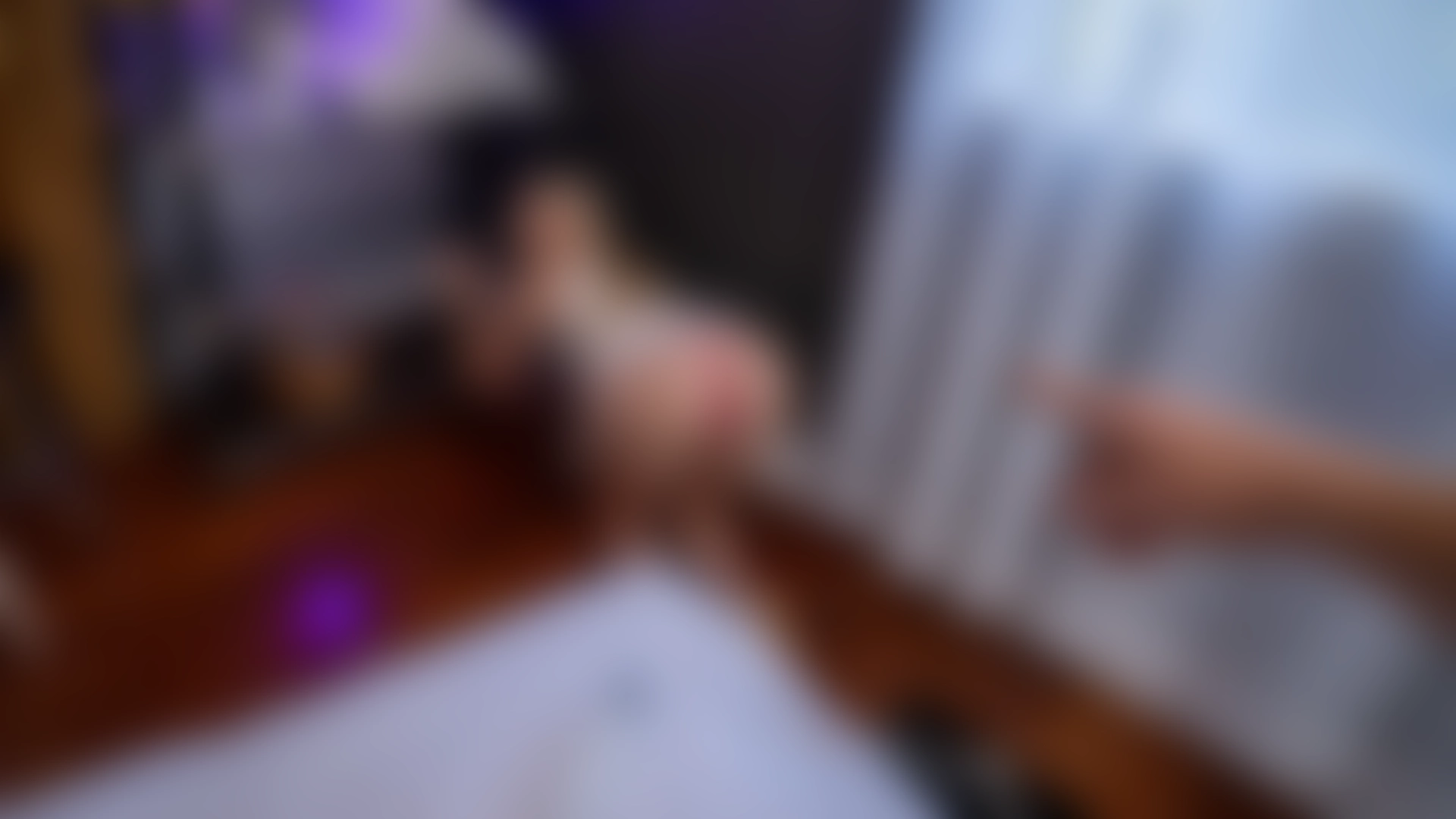 blurred model bio