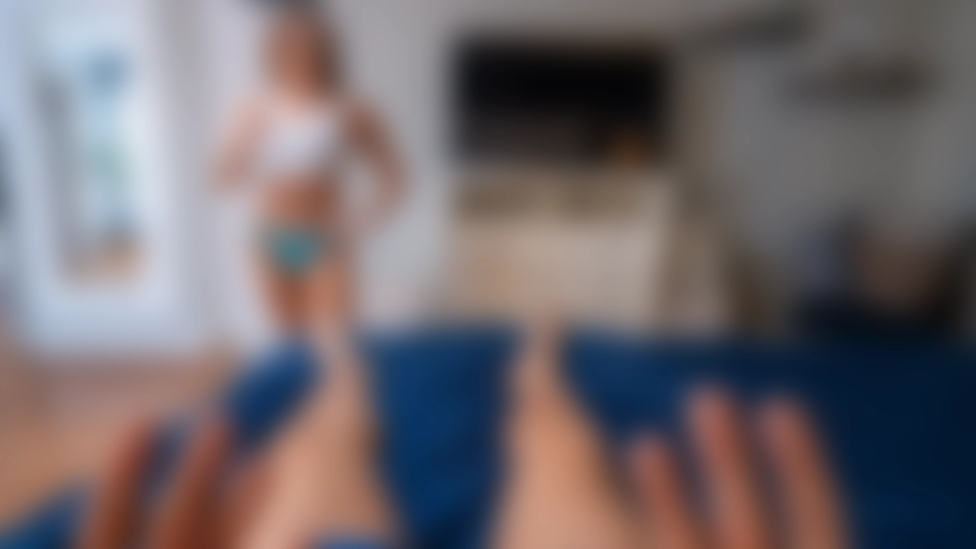 blurred model bio