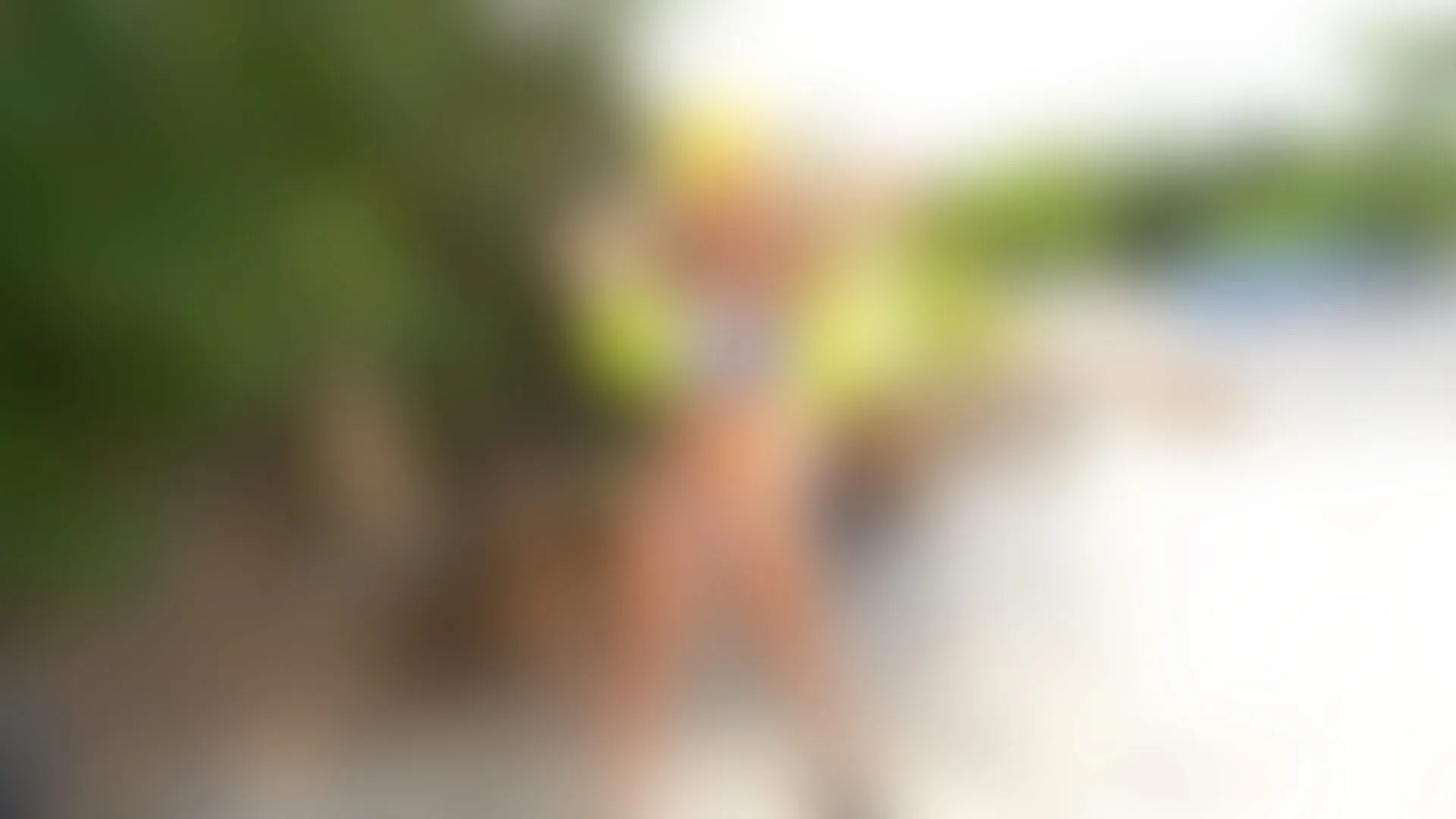 blurred model bio