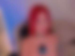 Live cam show with Madeline Fox - Red Hair Dildo on StripNow