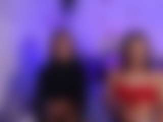 Live cam show with ALEXA AND KIM - Dirty Talk on Dolls Live