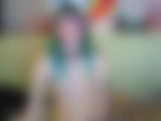 Live cam show with beckytheclown - Neon Hair on SpankPalCams