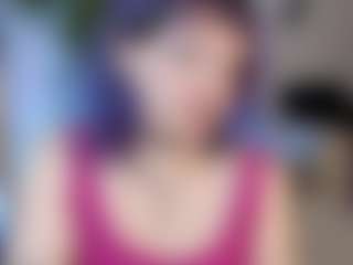 Live cam show with Eli's a succubus - Neon Hair on Cam Slut