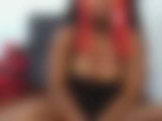 Live cam show with Ebony Rose - Gagging on xfollow cams