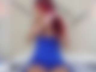 Live cam show with Lia - Red Hair Lush on Big Tits