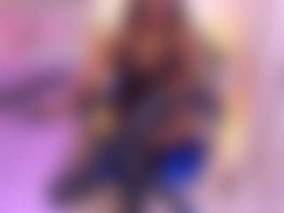 Live cam show with choco-dessert - Black BBW on slutload