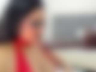 Live cam show with Angie Will - Facial on Big Tits
