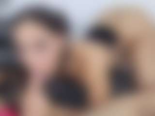 Live cam show with Luna and Mike - Brown Eyes MILF on CamClone