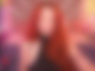 Live cam show with CarolinaDia - Red Hair on Cam Slut
