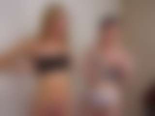 Live cam show with Kate and Eva - Strip Blonde Hair on hotwifechat.live