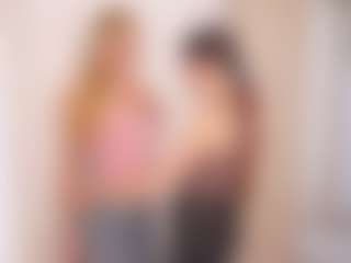 Live cam show with Kate and Eva - Striptease on CamwithHer