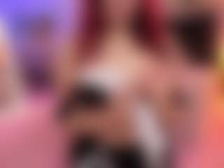 Live cam show with Violet-Ch - Red Hair Dildo on Gym Cam Girls