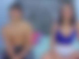 Live cam show with HAILY AND DAVID - Brown Eyes on EXY