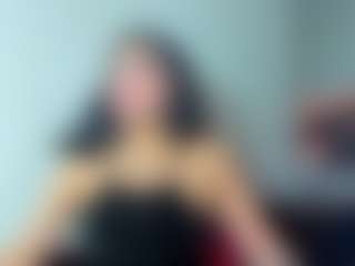 Live cam show with aurablueelove - Skinny on TastyBlacksLive