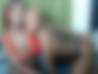 Live cam show with Rox and Ane - Cum on CamwithHer