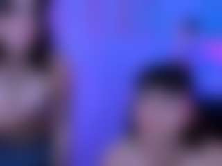 Live cam show with shadow-kiss - Spank on Big Tits