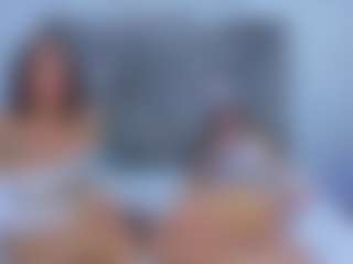 Live cam show with HAILY AND ALISA - Brown Hair on anonymated.com