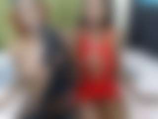 Live cam show with Kiara and Mia - White on CSO-WL | kenya