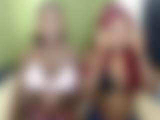 Live cam show with Rox and Anne - White on CamClone | kenya
