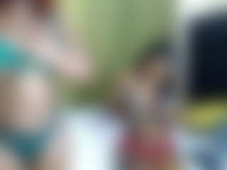 Live cam show with Rox and Anne - Flashing on CamClone