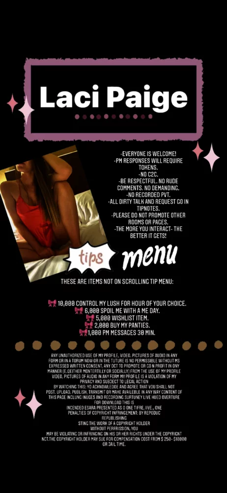 LaciPaige890's Live Sex Cam Show