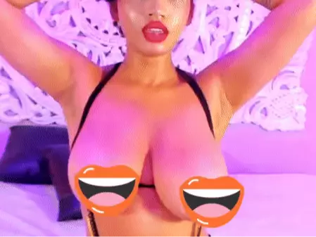 Malaika Brown's Live Sex Cam Show