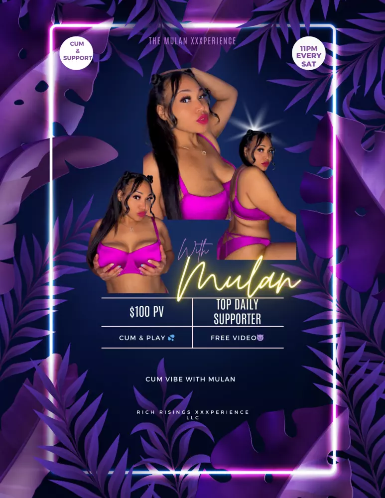 Mulan XXXPERIENCE's Live Sex Cam Show