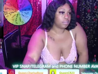 Queen Cherise Roze's Live Sex Cam Show