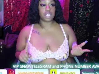 Queen Cherise Roze's Live Sex Cam Show