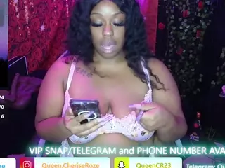 Queen Cherise Roze's Live Sex Cam Show