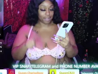 Queen Cherise Roze's Live Sex Cam Show