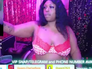 Queen Cherise Roze's Live Sex Cam Show
