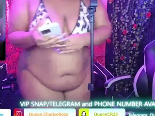 Queen Cherise Roze's Live Sex Cam Show