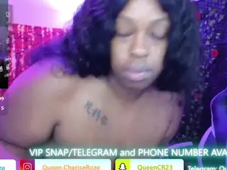 Queen Cherise Roze's Live Sex Cam Show