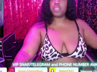 Queen Cherise Roze's Live Sex Cam Show