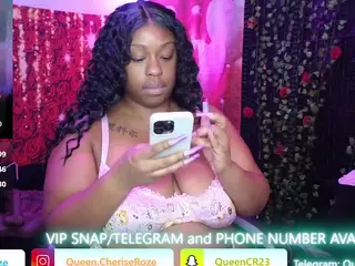 Queen Cherise Roze's Live Sex Cam Show