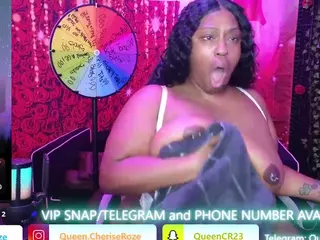 Queen Cherise Roze's Live Sex Cam Show