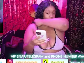 Queen Cherise Roze's Live Sex Cam Show