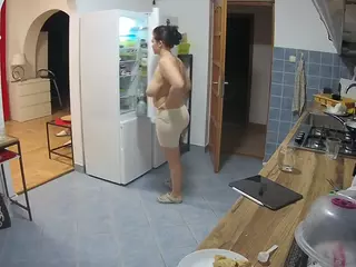 Julmodels Kitchen's Live Sex Cam Show