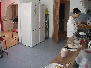Julmodels Kitchen's Live Sex Cam Show