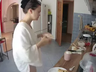 Julmodels Kitchen's Live Sex Cam Show