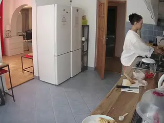 Julmodels Kitchen's Live Sex Cam Show