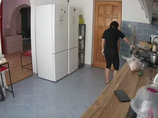 Julmodels Kitchen's Live Sex Cam Show