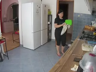 Julmodels Kitchen's Live Sex Cam Show
