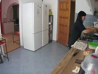 Julmodels Kitchen's Live Sex Cam Show