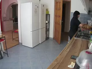 Julmodels Kitchen's Live Sex Cam Show