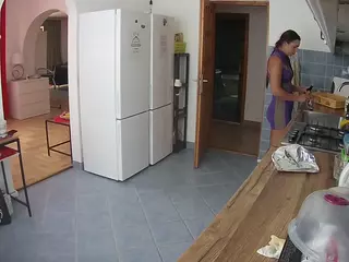 Julmodels Kitchen's Live Sex Cam Show