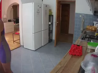 Julmodels Kitchen's Live Sex Cam Show
