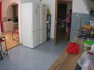 Julmodels Kitchen's Live Sex Cam Show