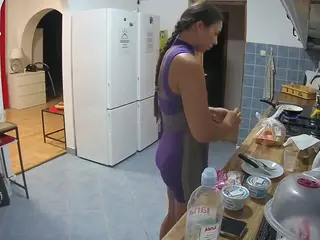 Julmodels Kitchen's Live Sex Cam Show
